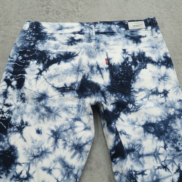 Levi's 524 Jeans Junior's Size 9M Low-Rise Superlow Straight Denim 32" Inseam - Picture 14 of 16